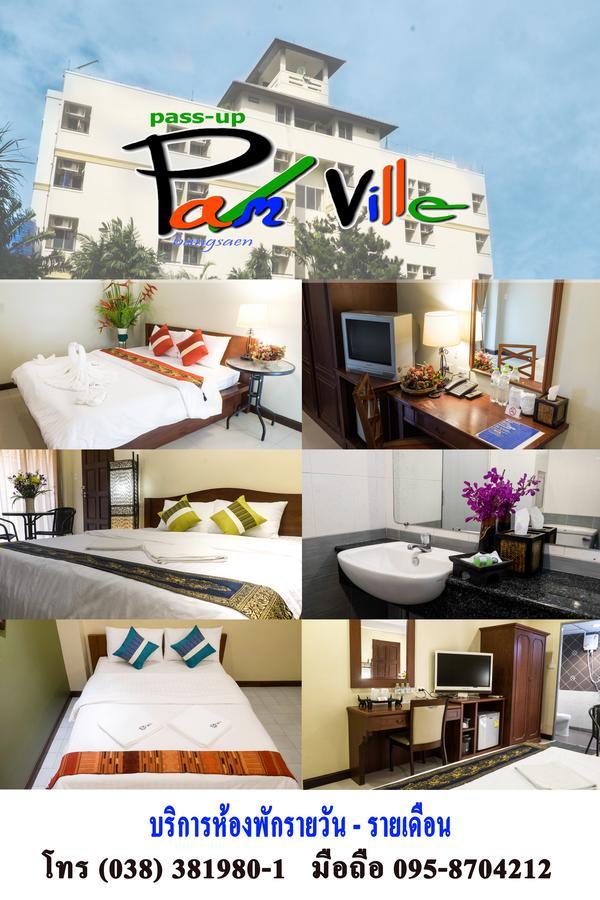 Palm Ville Pass Up Mansion Чонбури Экстерьер фото